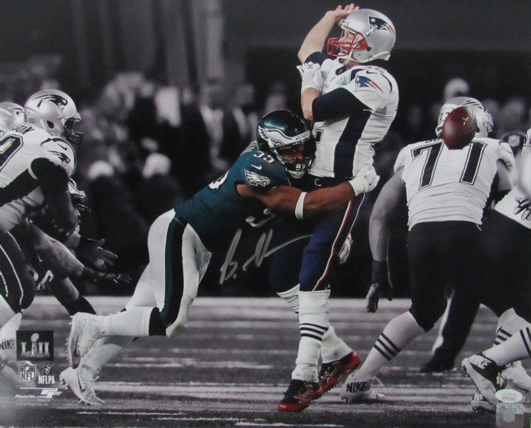 Brandon Graham Signed Eagles 16x20 Photo (JSA COA) (1 of 1)