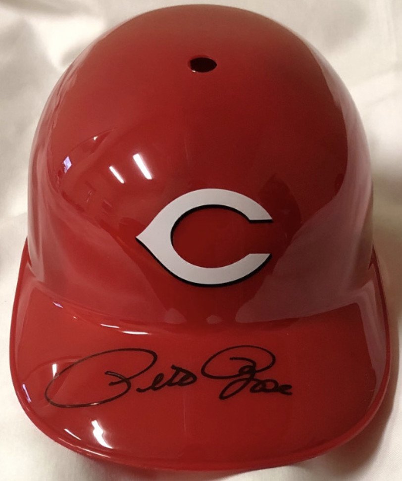 Pete Rose autographed full size Cincinnati Reds (1 of 1)