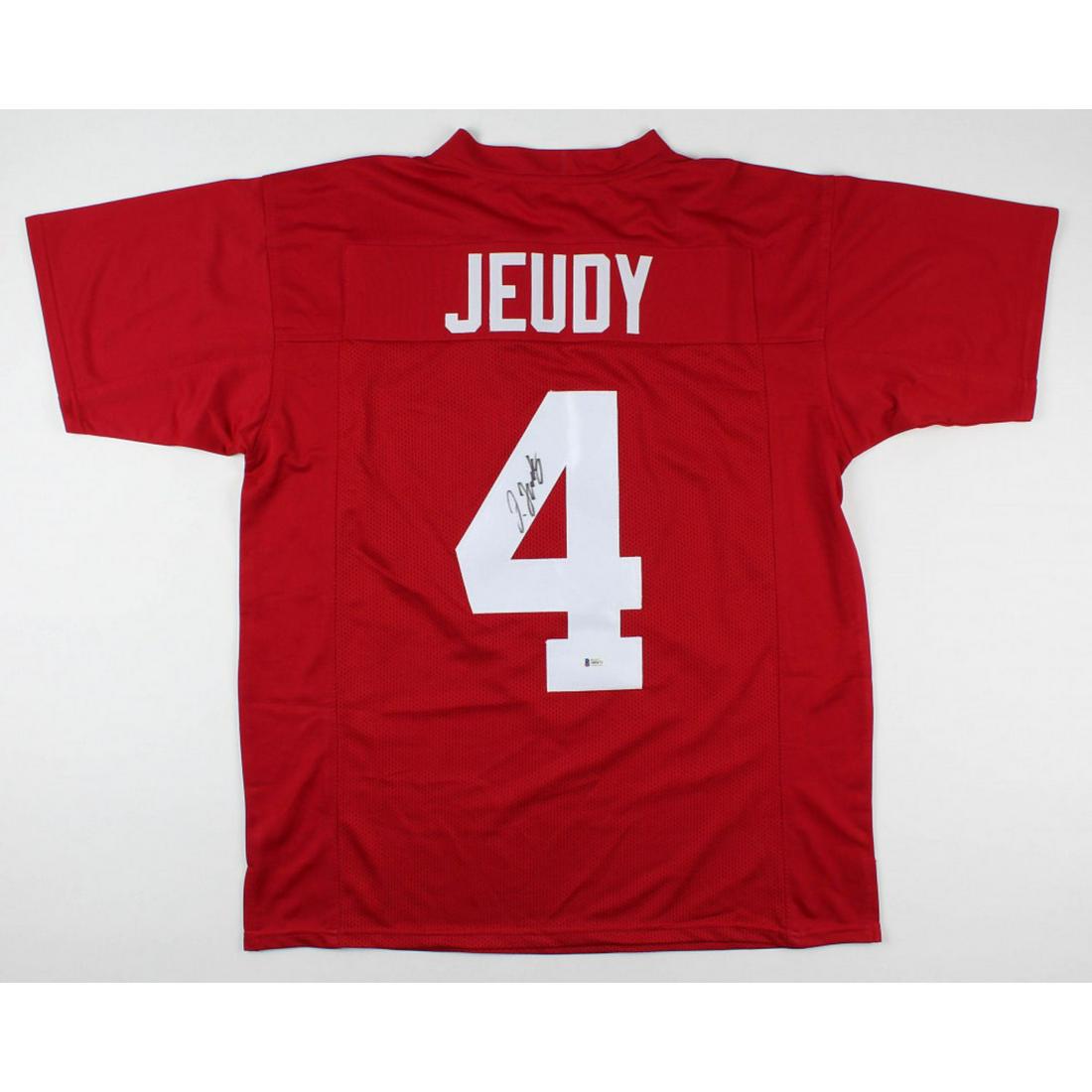Jerry Jeudy Signed Jersey (Beckett COA) (1 of 1)
