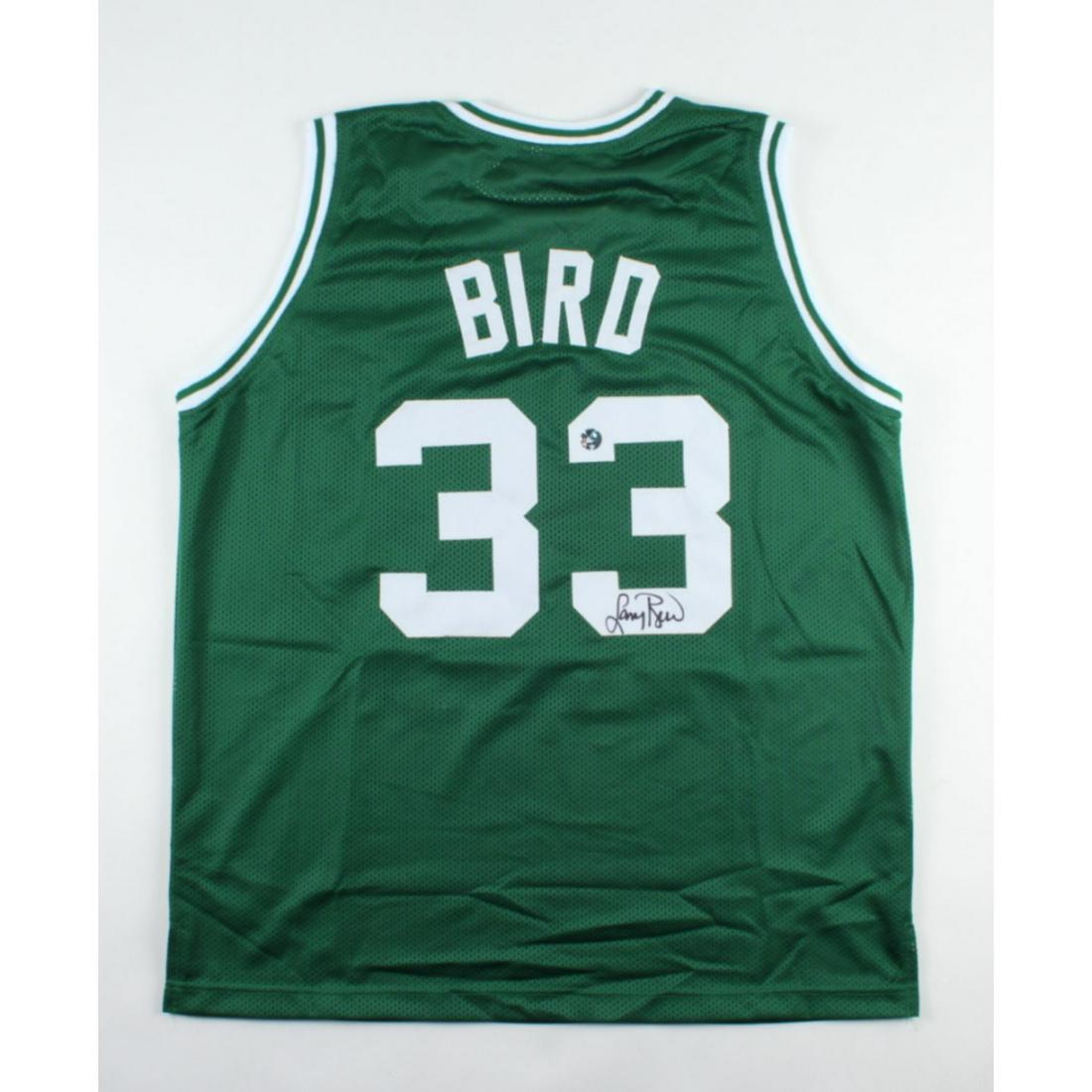 Larry Bird Signed Jersey (Bird Hologram): Larry Bird Signed Jersey (Bird Hologram)
