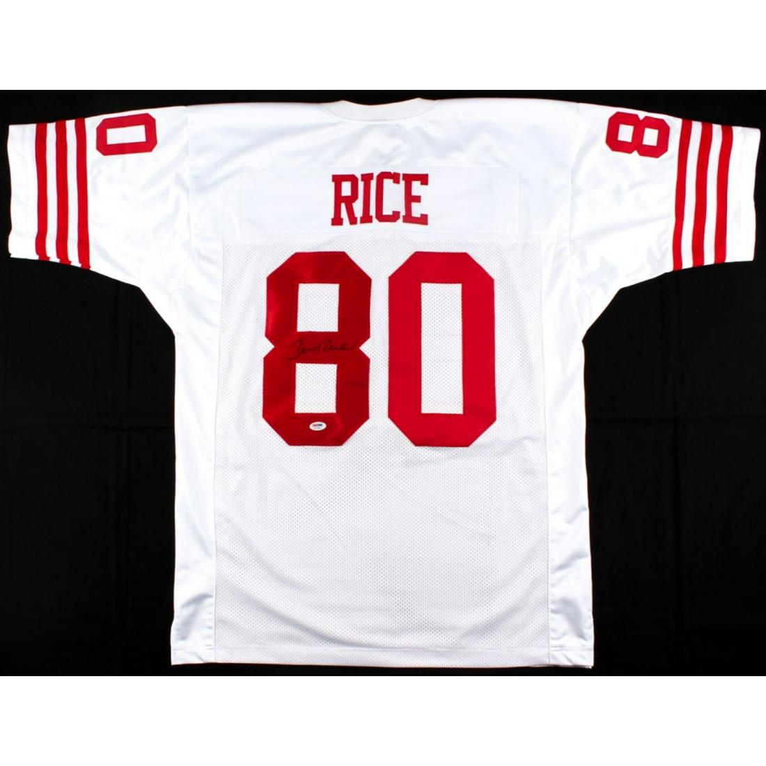 Jerry Rice Signed Jersey (PSA COA) (1 of 1)