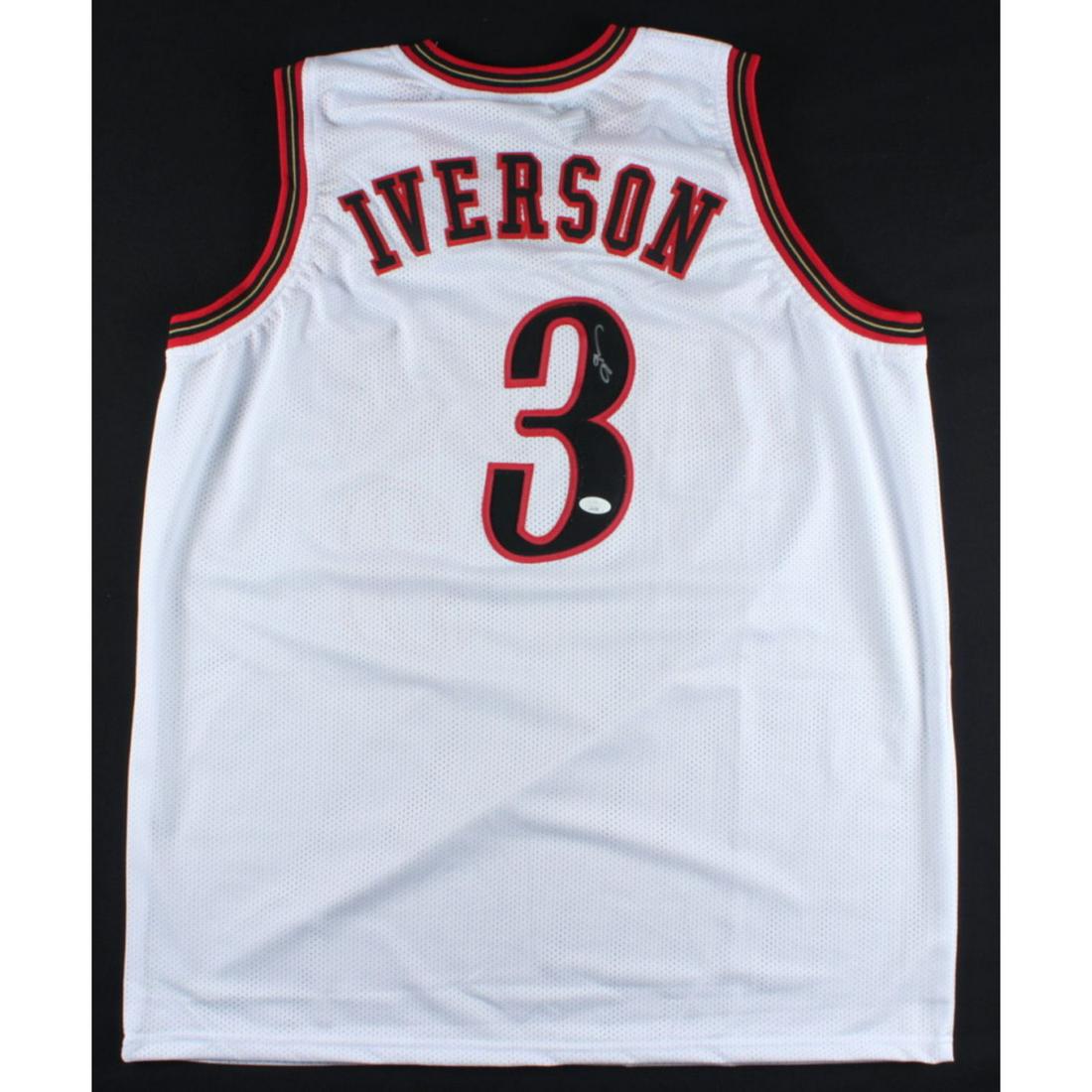 Allen Iverson Signed Jersey (JSA COA) (1 of 2)