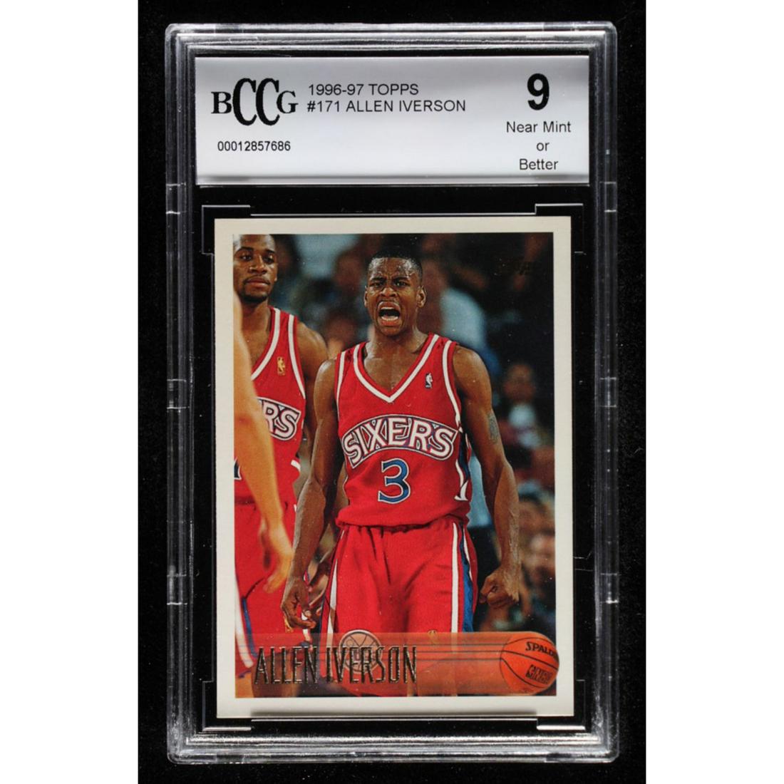 Allen Iverson 1996-97 Topps #171 RC (1 of 1)