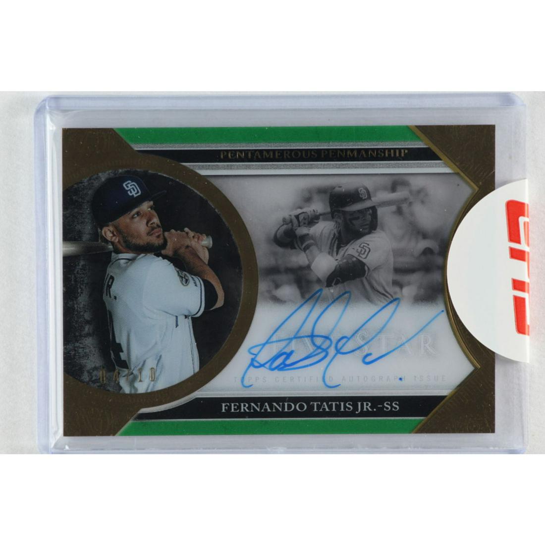 Fernando Tatis Jr. 2020 Topps Five Star Pentamerous (1 of 1)