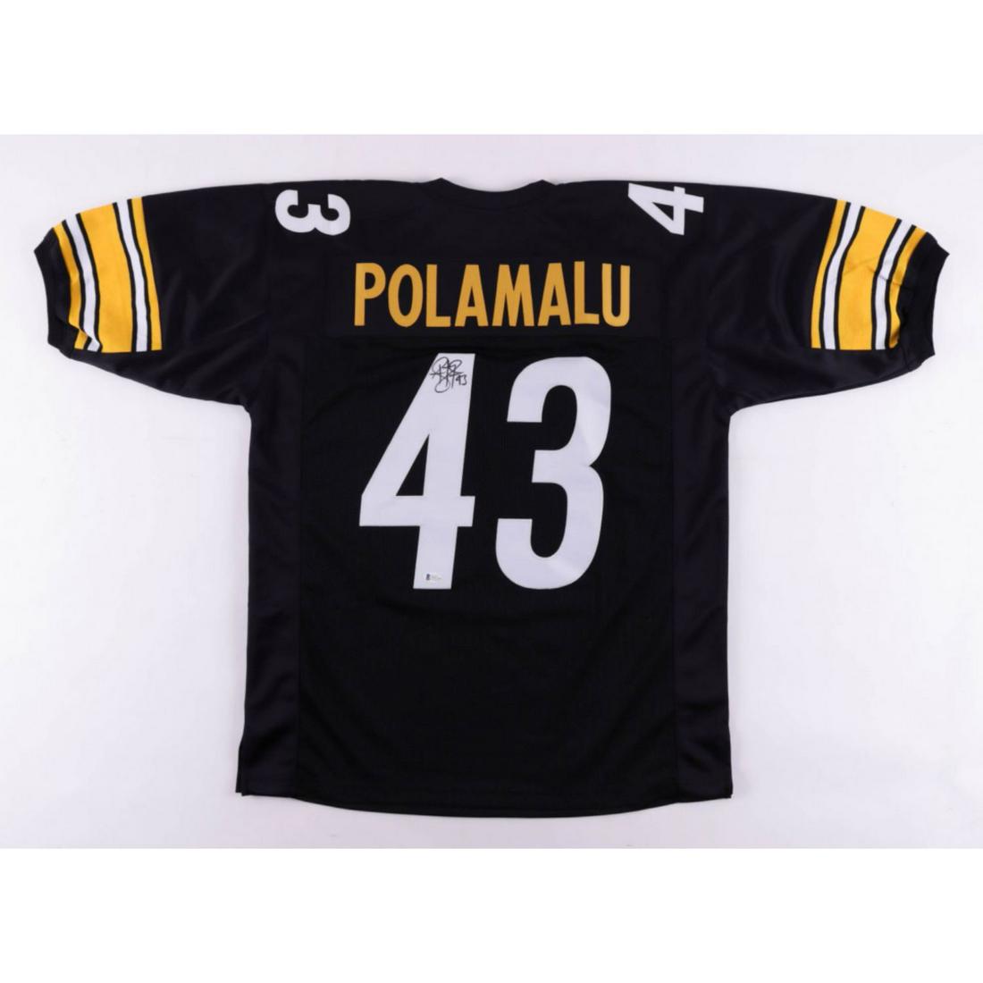 Troy Polamalu Signed Jersey (Beckett COA) (1 of 1)