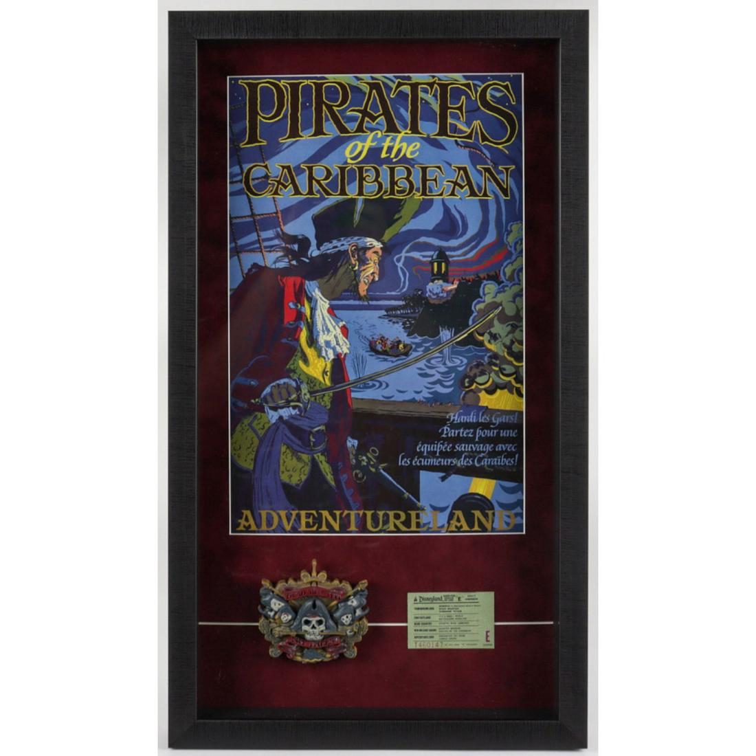 Disneyland "Pirates of the Caribbean" 14.5x25.5 Custom (1 of 3)