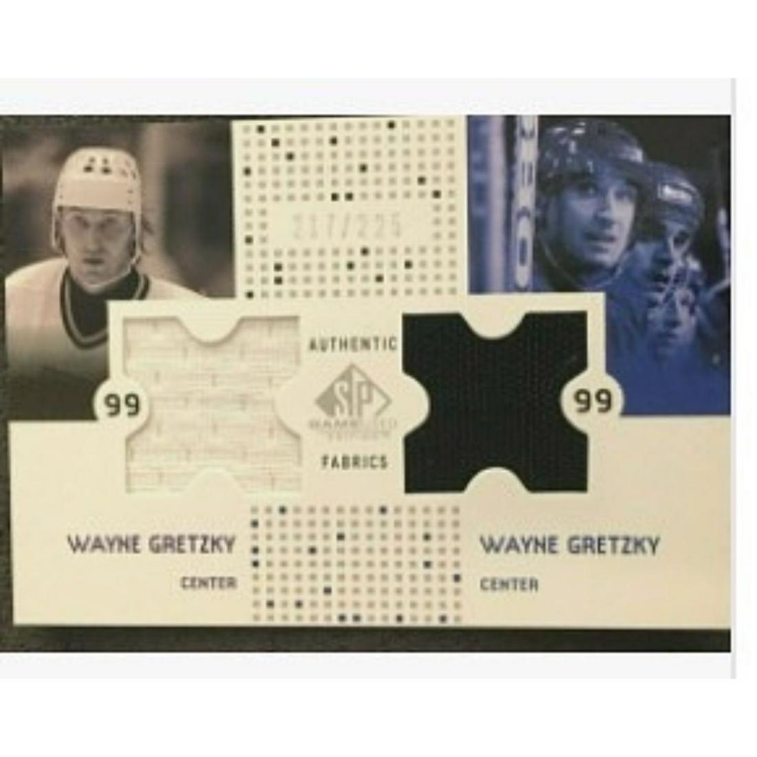 2003/04 SP Game Used Authentic Fabrics Dual Jersey (1 of 1)