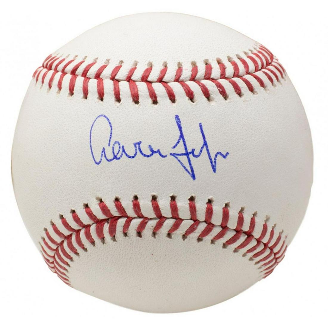 Aaron Judge Signed OML Baseball (Fanatics Hologram & (1 of 2)