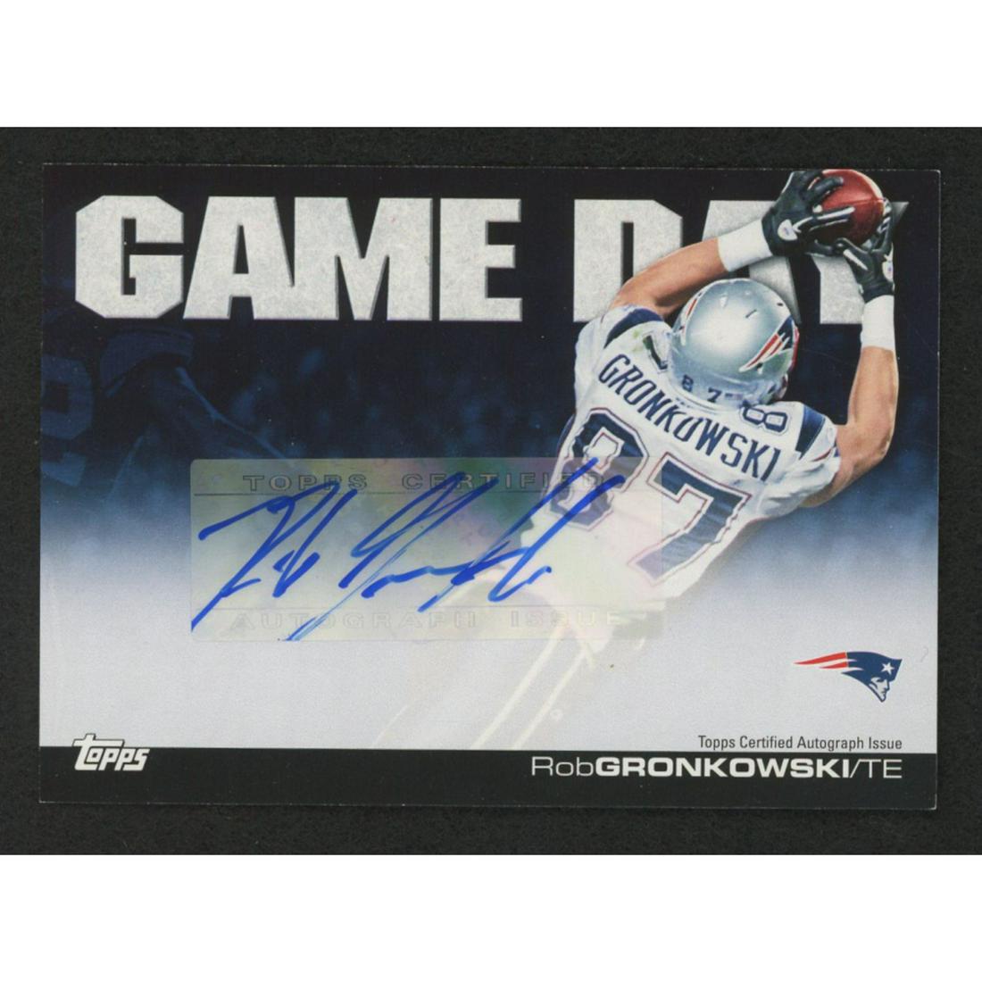 Rob Gronkowski 2011 Topps Game Day Autographs #GDARG (1 of 2)