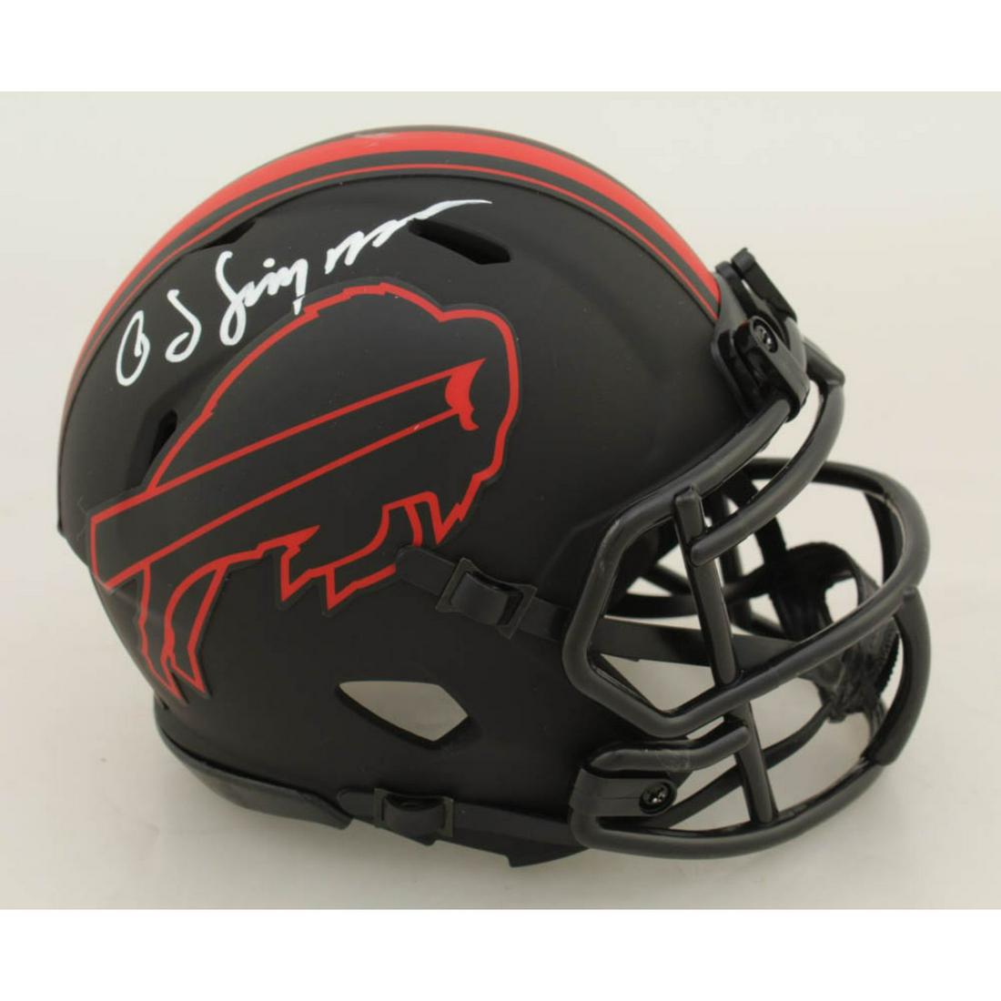 O. J. Simpson Signed Bills Eclipse Alternate Speed Mini (1 of 2)