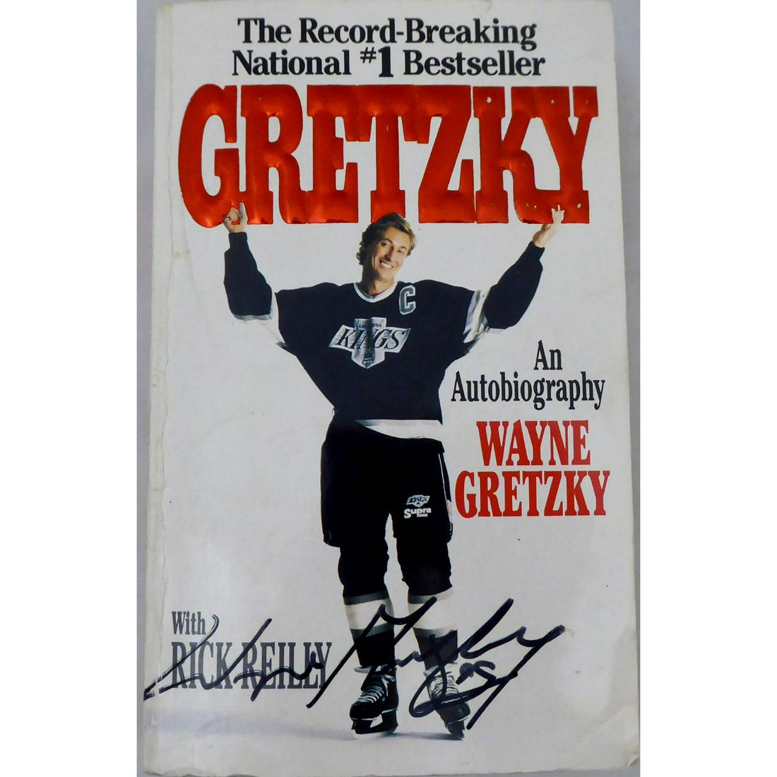 Wayne Gretzky Autographed Book Los Angeles Kings (1 of 1)