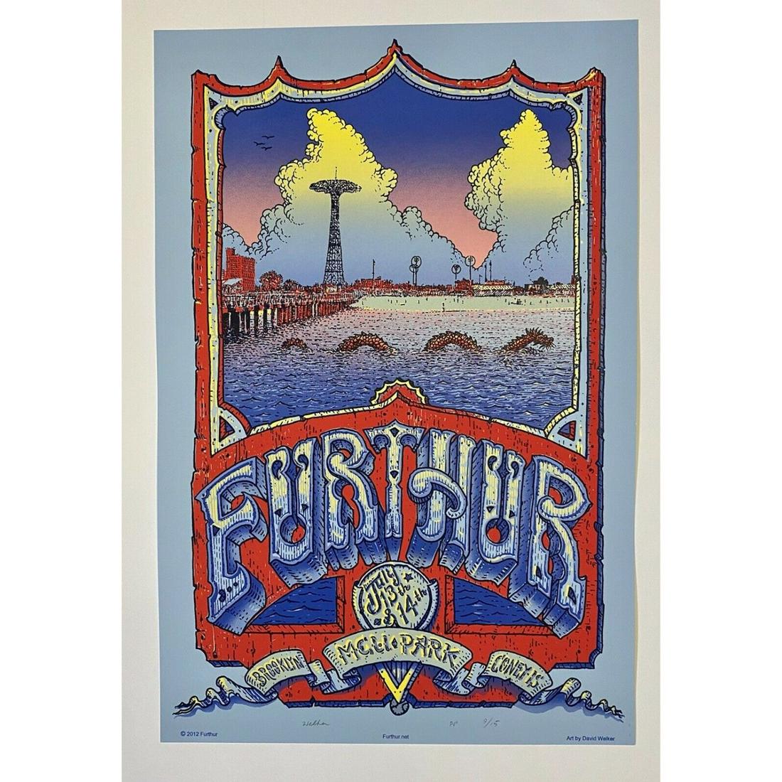 FURTHUR GRATEFUL DEAD CONEY ISLAND NY 2012 ORIGINAL (1 of 1)
