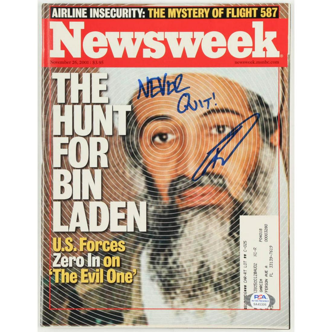 Robert O'Neill Signed 2001 "Newsweek" Magazine (1 of 1)