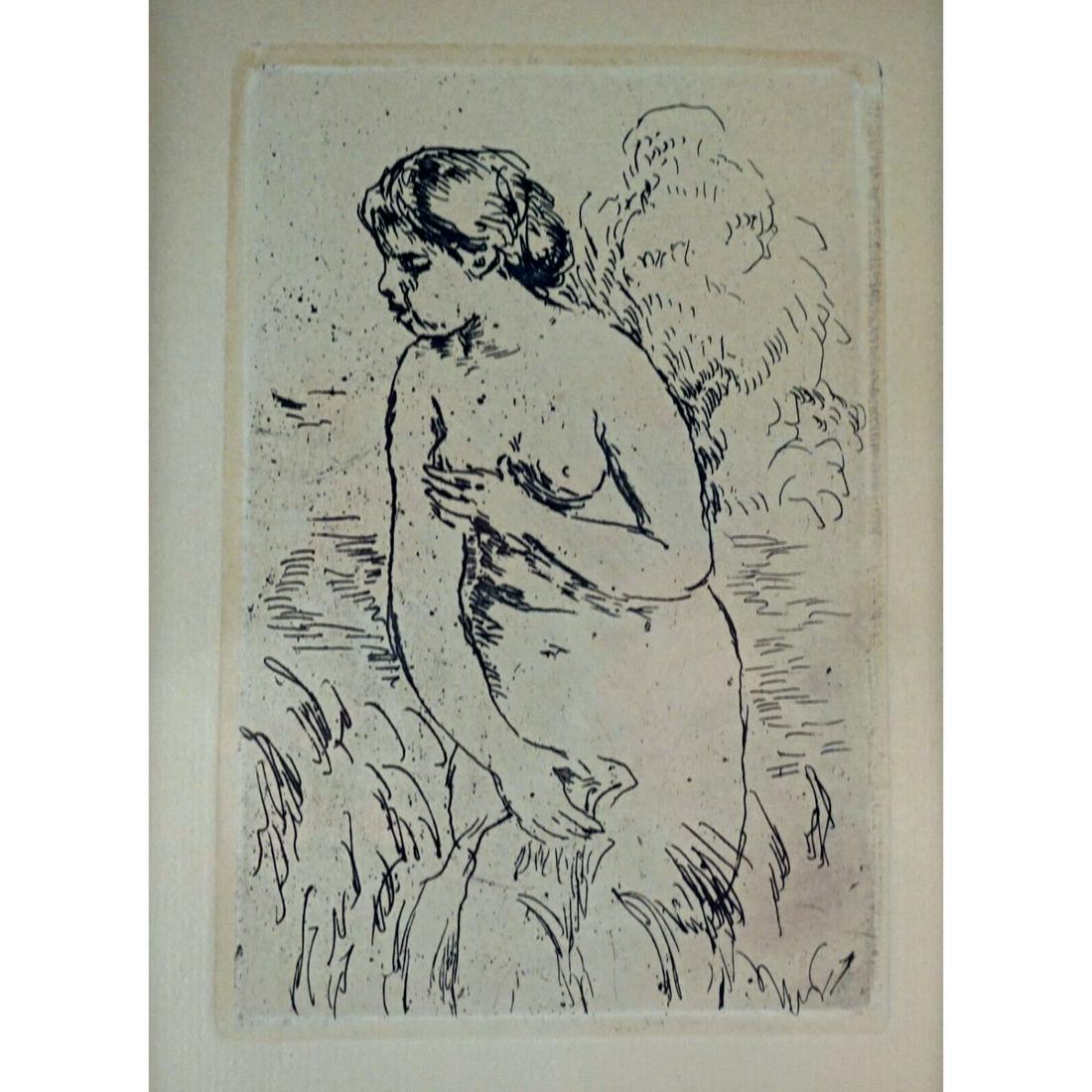 Renoir Etching Baigneuse Debout a mi-jambes in Fancy (1 of 2)