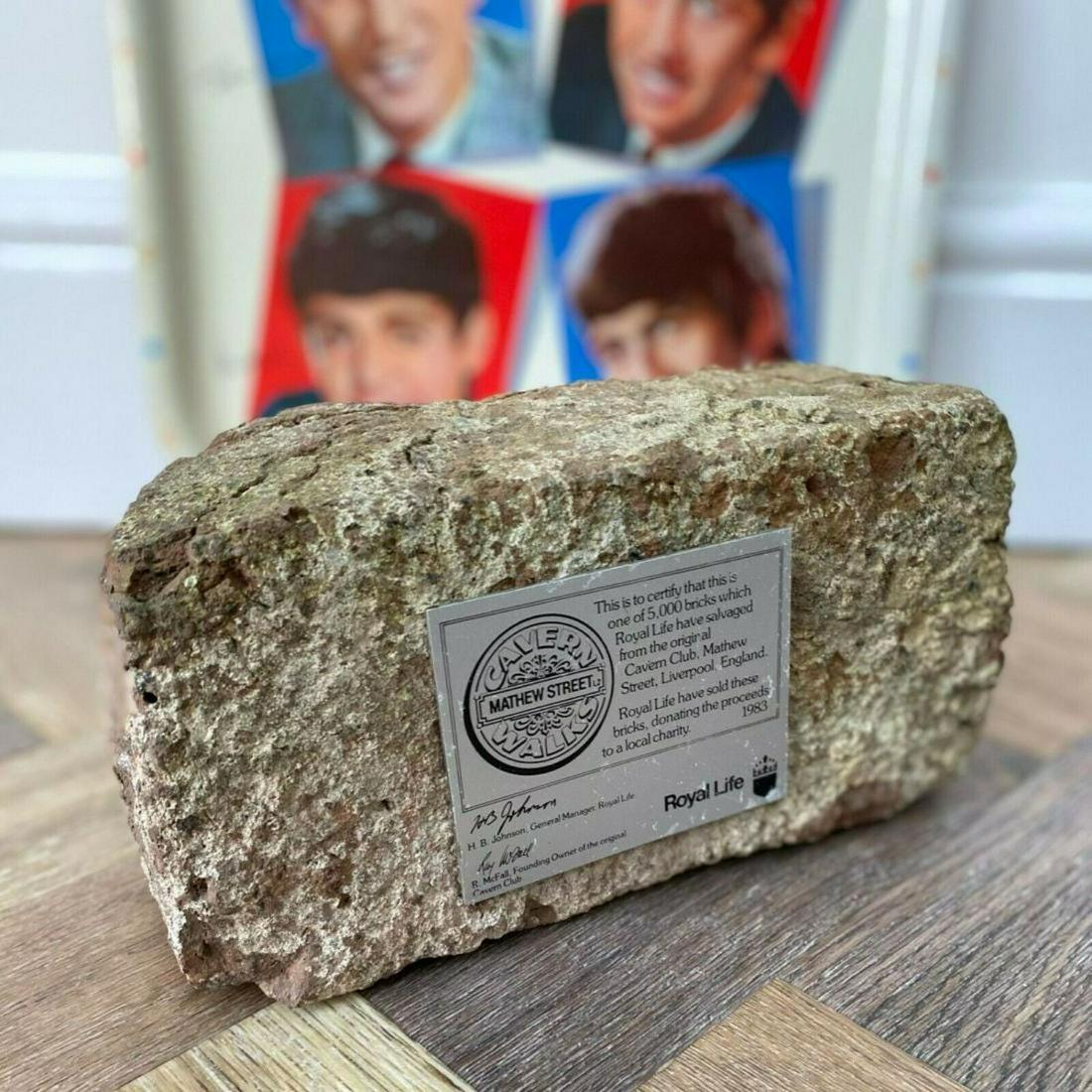 Original 'THE CAVERN CLUB' BRICK Liverpool Beatles (1 of 1)