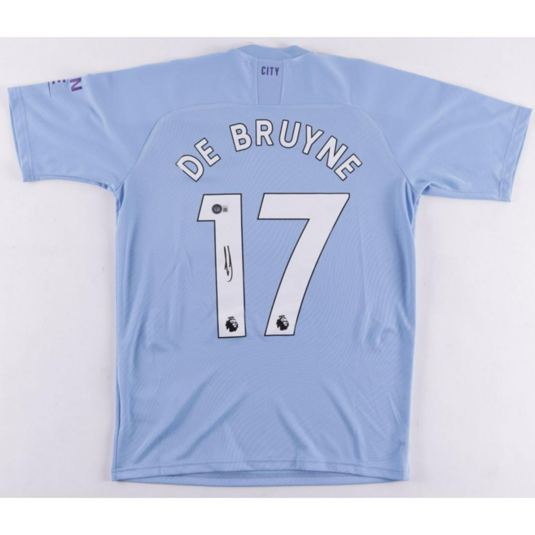 Kevin De Bruyne Signed Manchester City F.C. Jersey (1 of 2)