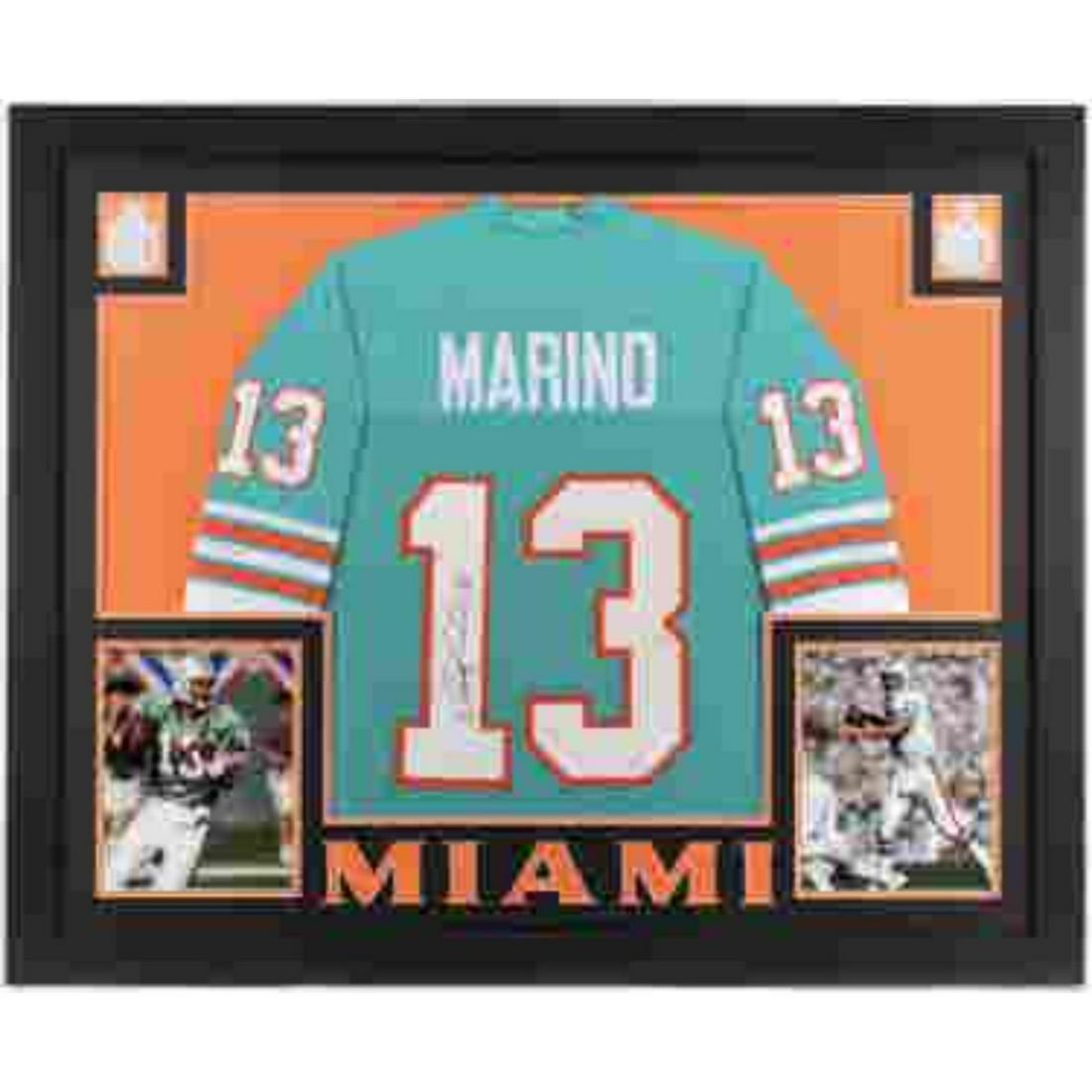 Dan Marino signed and framed Dolhpins Jersey JSA COA (1 of 1)