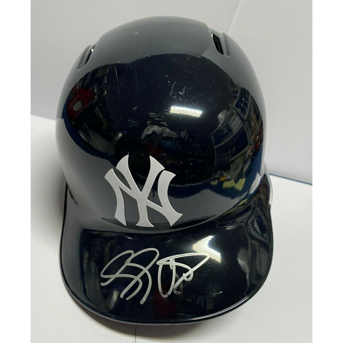 New York Yankees Luke Voit Signed Rawlings Batting (1 of 1)