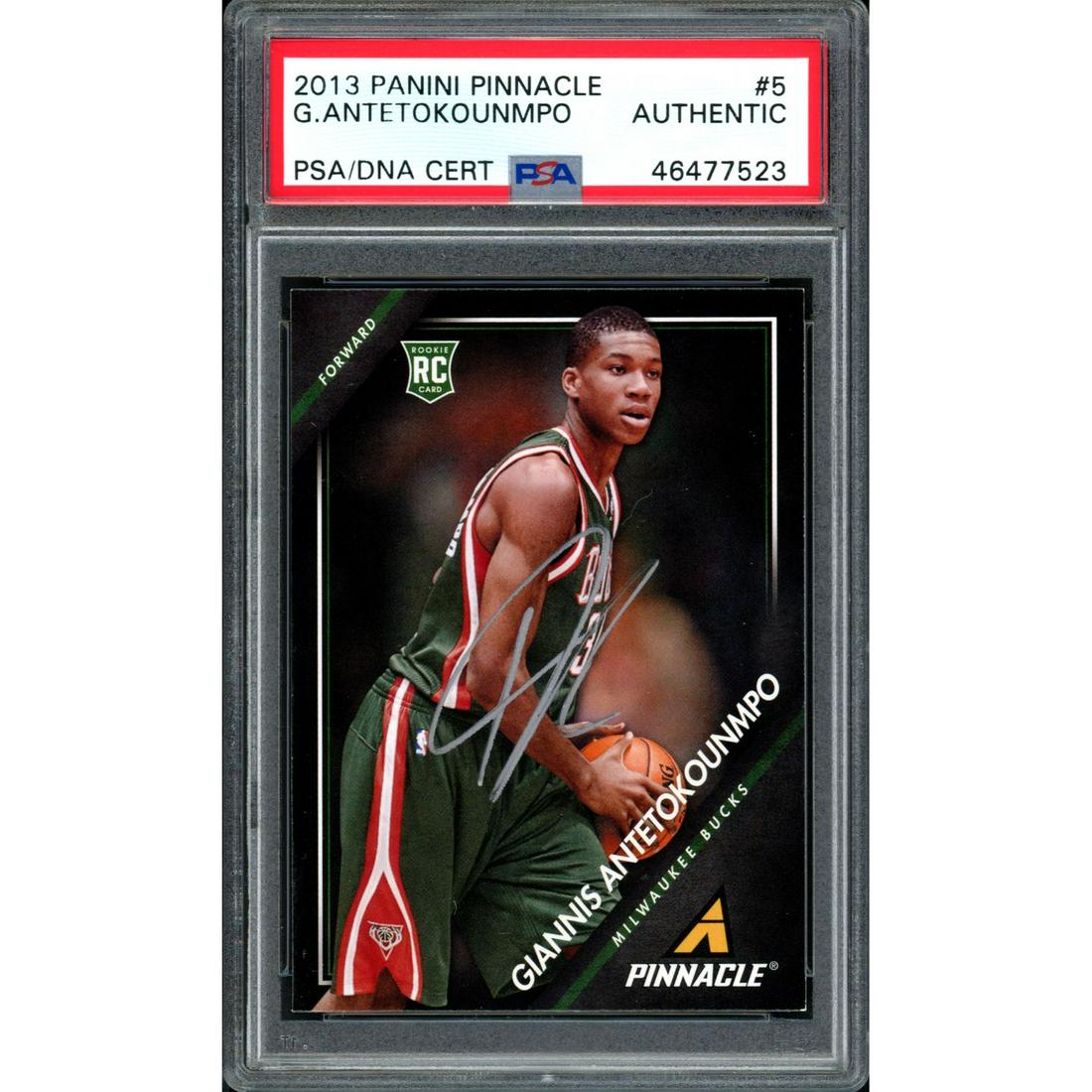 Giannis Antetokounmpo Autographed 2013-14 Panini (1 of 1)