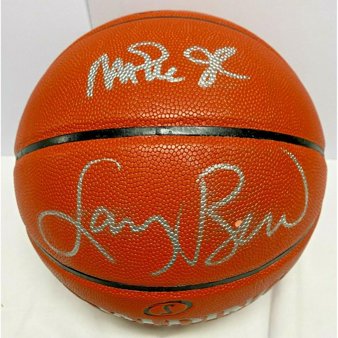Celtics Larry Bird and Lakers Magic Johnson Signed (1 of 2)