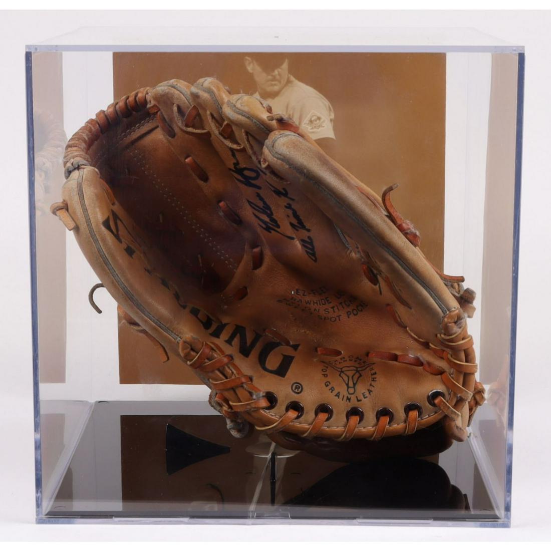 Nolan Ryan Signed Vintage Spalding "Nolan Ryan Advisory (1 of 3)