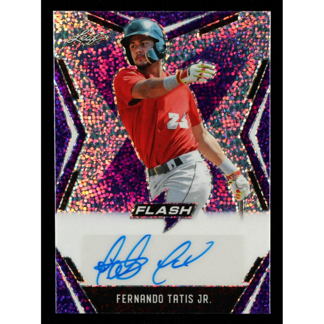 Fernando Tatis Jr. 2020 Leaf Flash Purple #BAFT1 #25/35 (1 of 1)