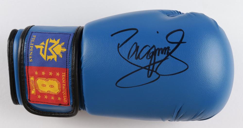 Manny Pacquiao Signed MP8 Boxing Glove (Pacquiao COA) (1 of 1)