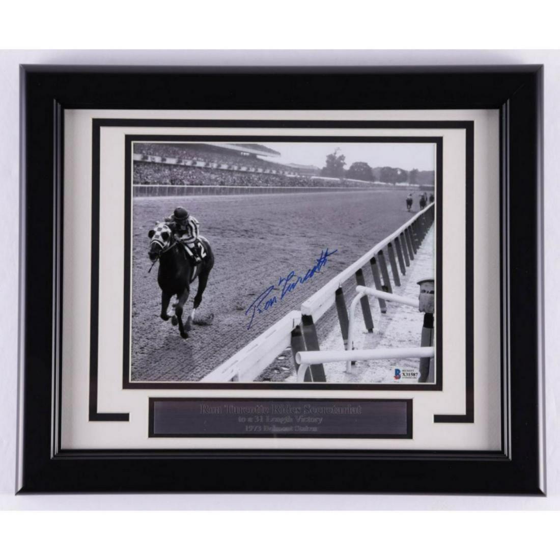 Ron Turcotte Signed 13x16 Custom Framed Photo Display (1 of 1)