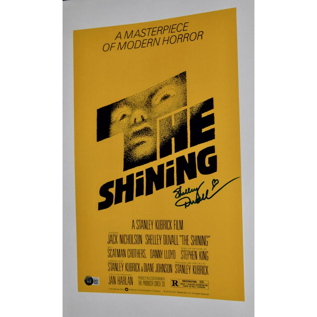 Shelley Duvall Signed Autographed The Shining 11x17: Shelley Duvall Signed Autographed The Shining 11x17 Movie Poster Beckett