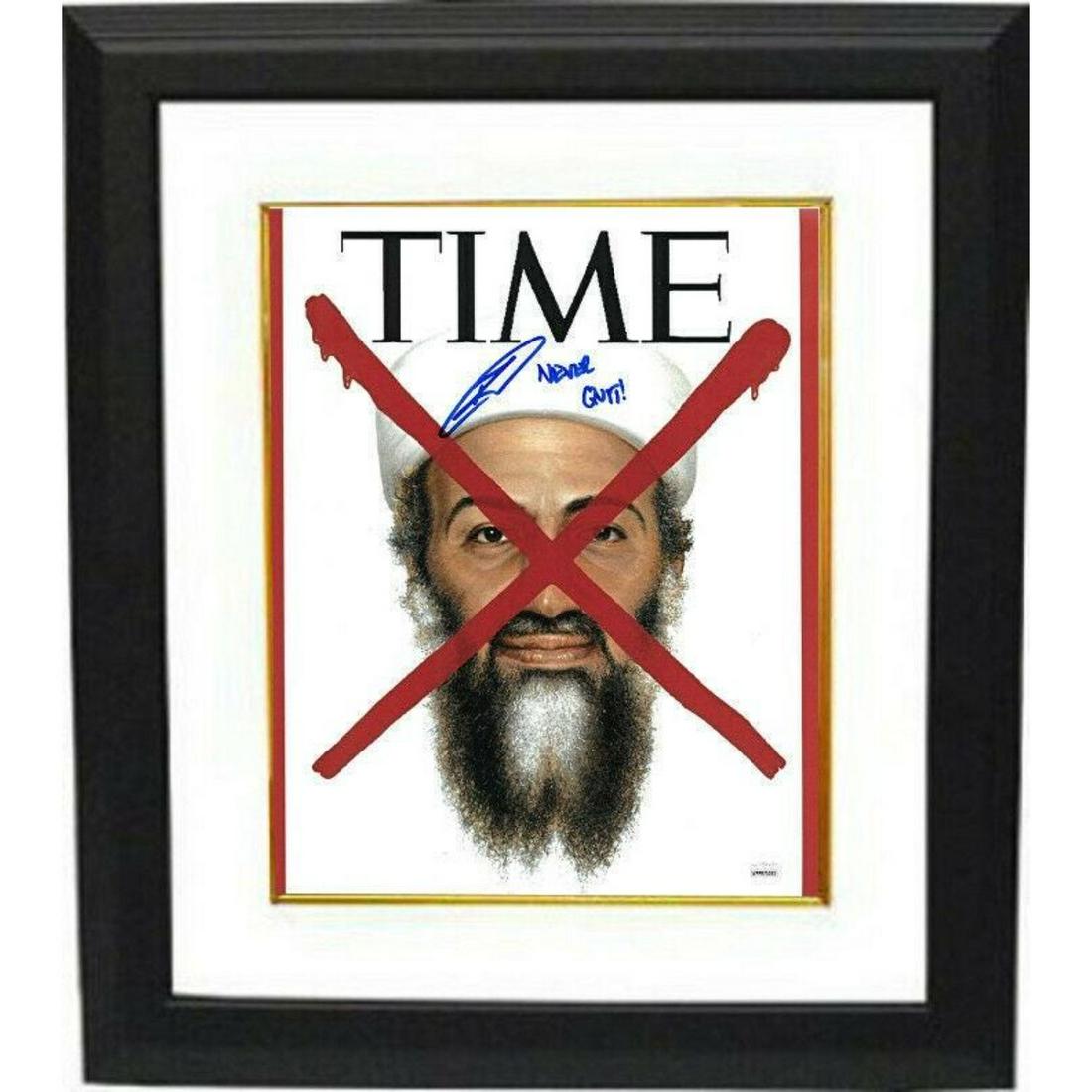 Robert O'Neill signed Shot Bin Laden Time 11x14 Photo (1 of 1)