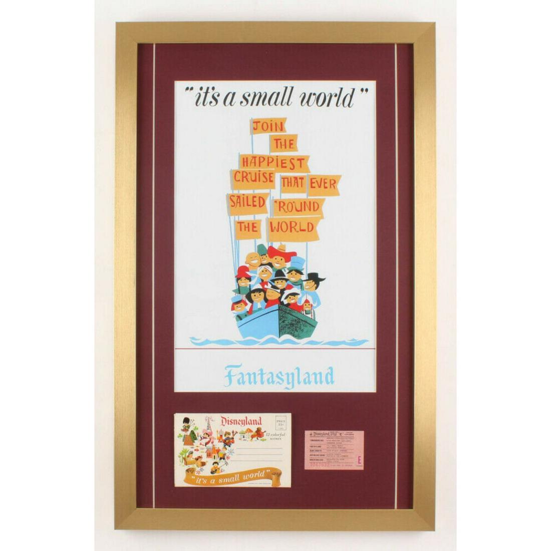 "Disneyland" 17x27 Custom Framed Poster Print Display (1 of 1)