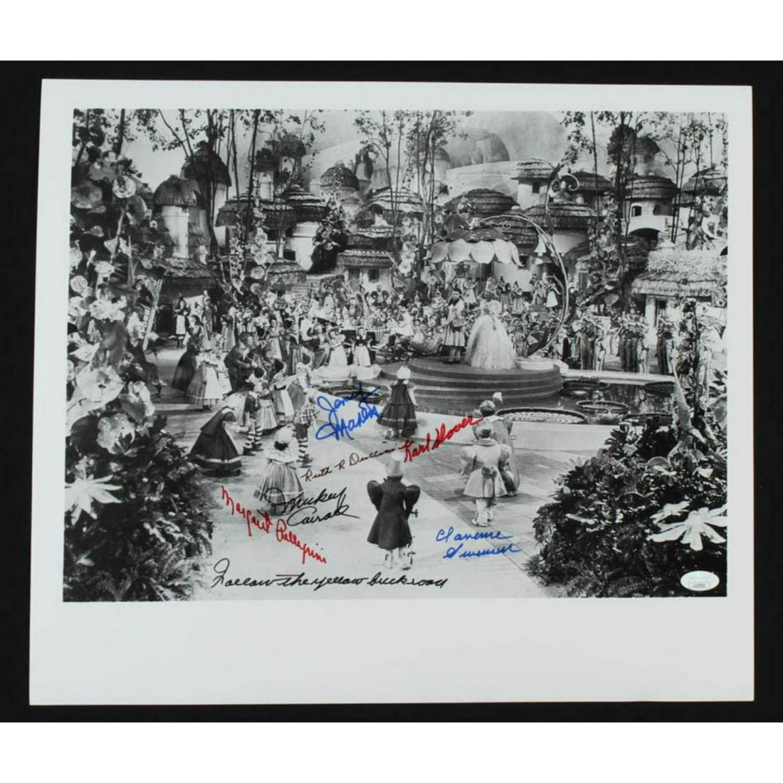 "The Wizard of Oz" 16x18.5 Photo Cast-Signed by (6) (1 of 1)