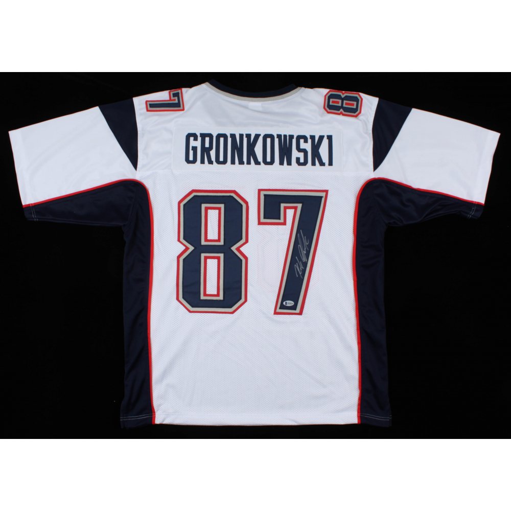 Rob Gronkowski Signed Jersey (Beckett COA) (1 of 1)