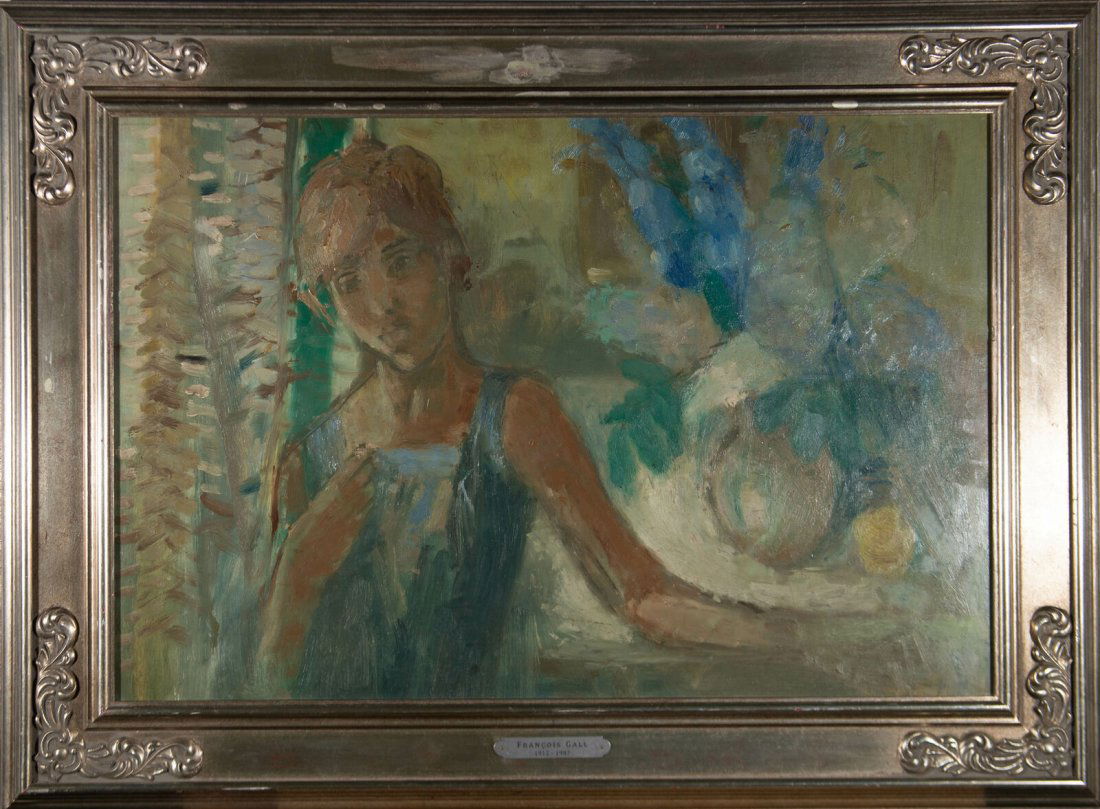 RARE Francois Gall (1912-1987) - Early 20th C Oil PAINT (1 of 1)