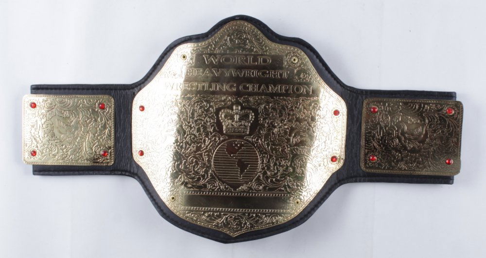 The Undertaker Signed World Heavyweight Wrestling (1 of 1)