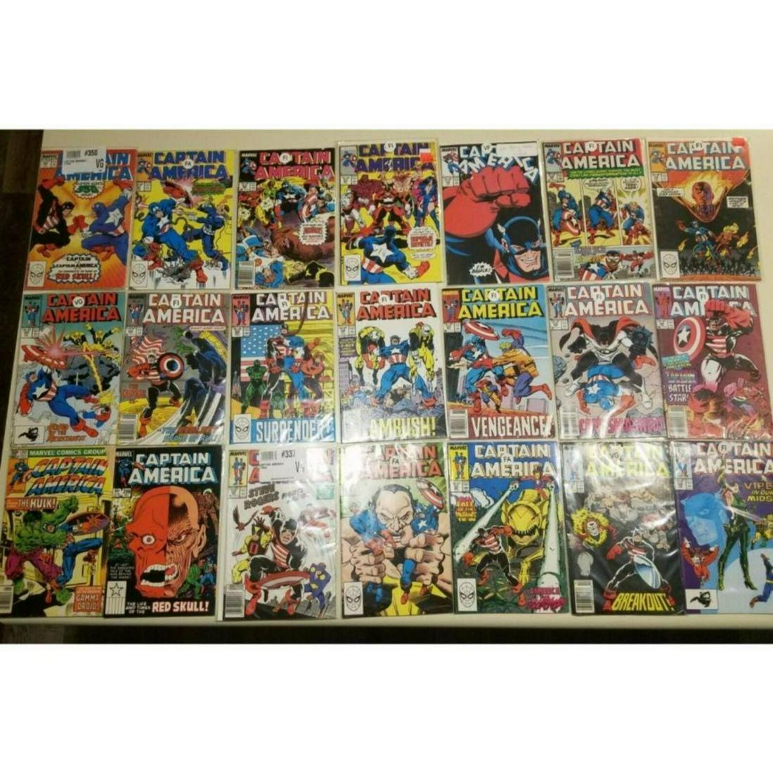 Captain America Collection Lot of 50 RARE COMICS MANY (1 of 1)