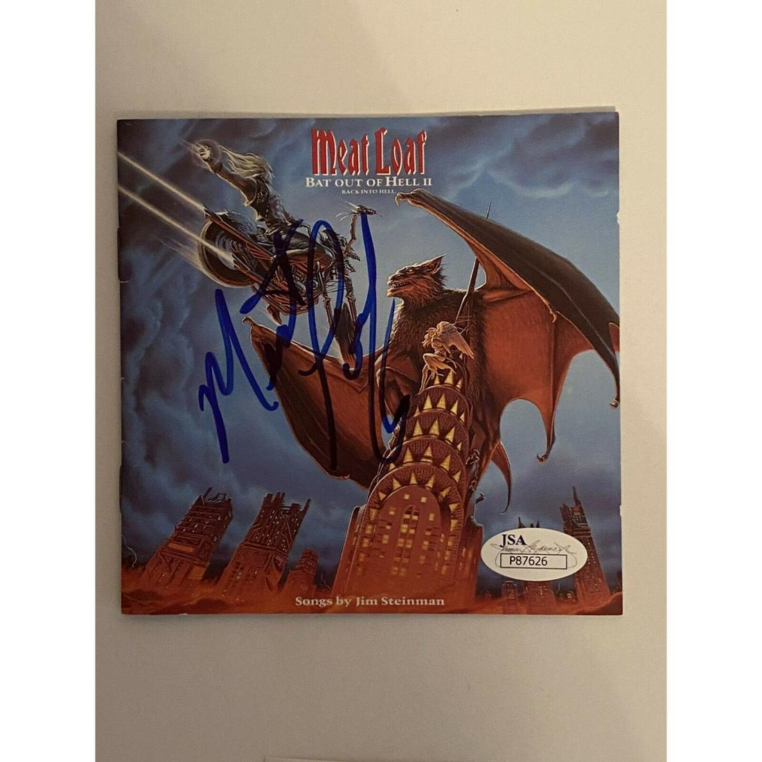 Meatloaf signed Bat out of Hell2 CD (1 of 1)