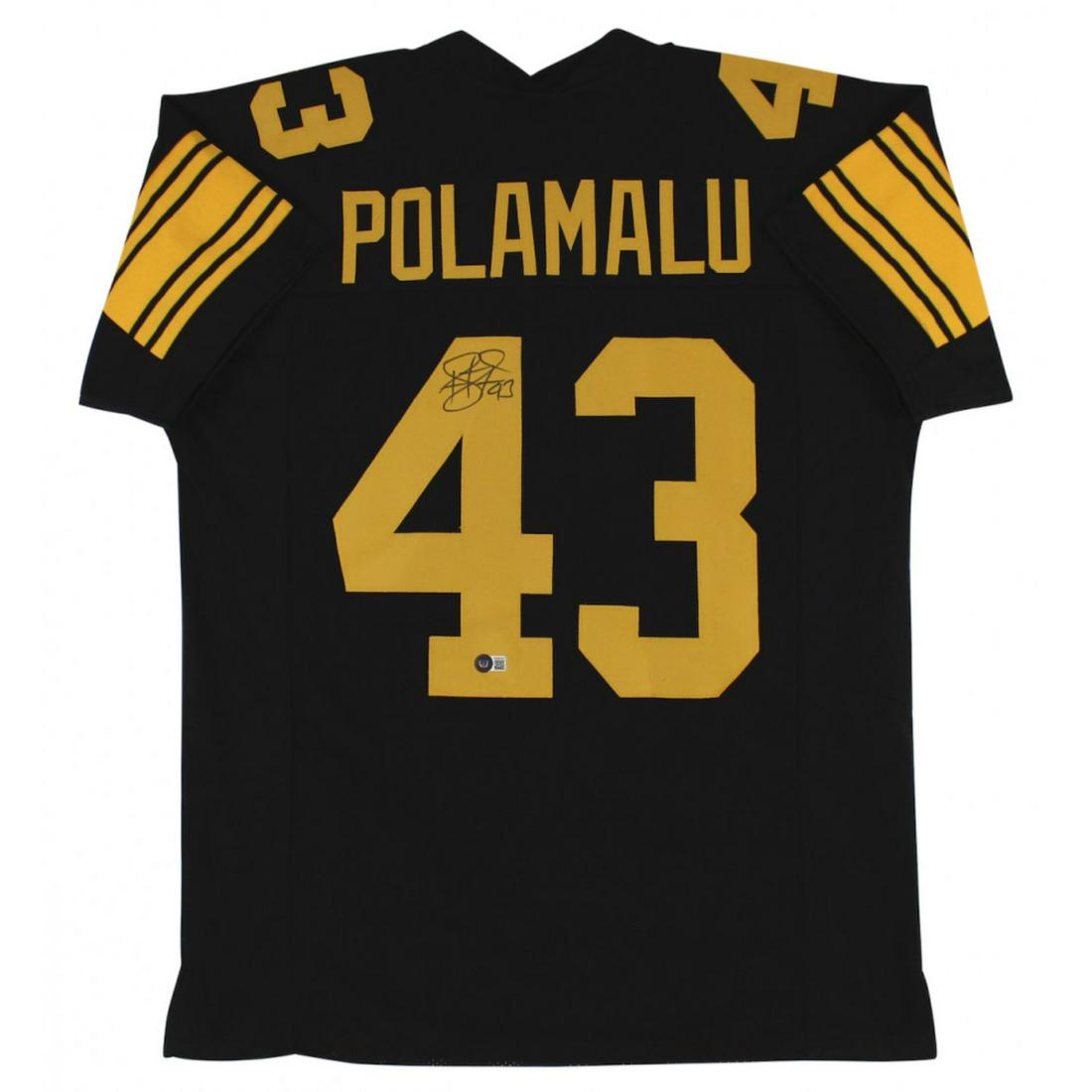 Troy Polamalu Signed Jersey (Beckett Hologram) (1 of 1)