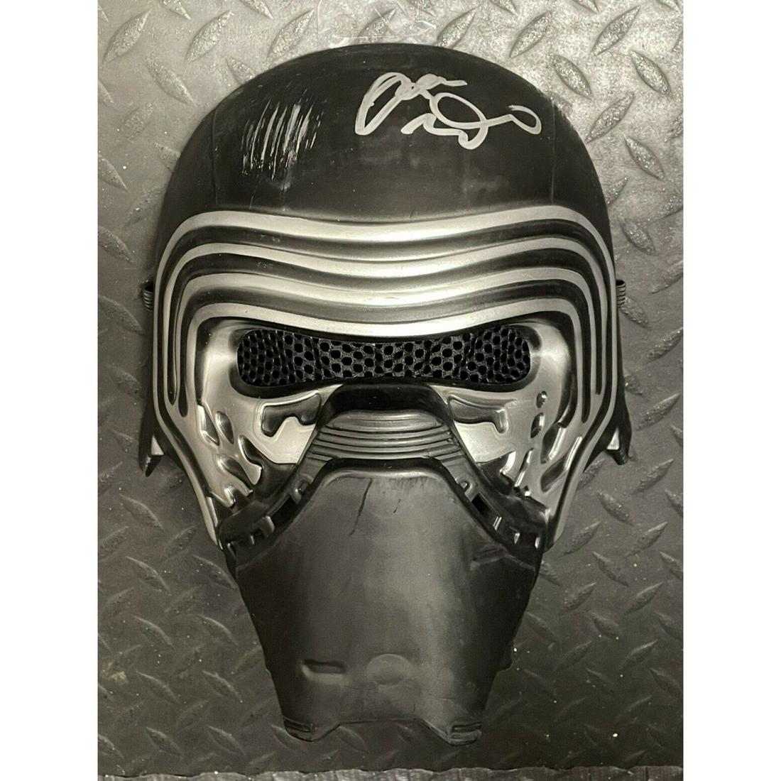 Adam Driver as Kylo Ren signed Star Wars mask (1 of 1)