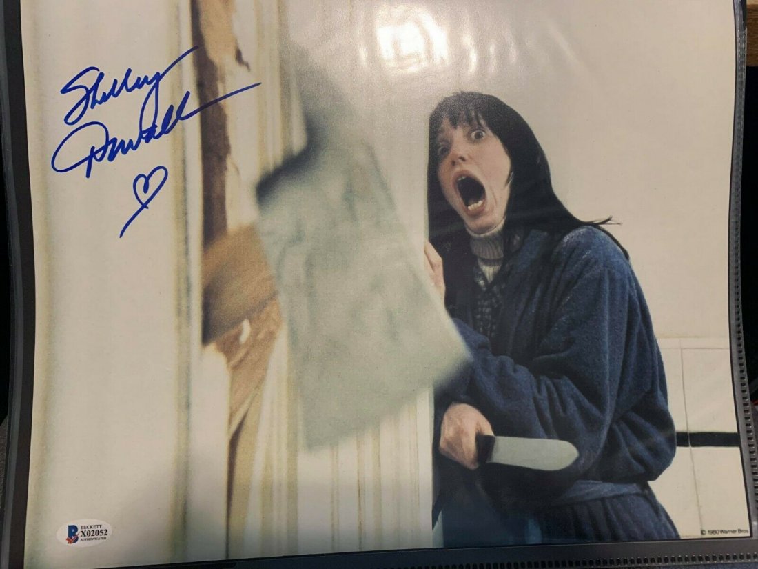 SHELLEY DUVALL AUTOGRAPHED 11x14 THE SHINING BECKETT: SHELLEY DUVALL AUTOGRAPHED SIGNED 11x14 THE SHINING BECKETT