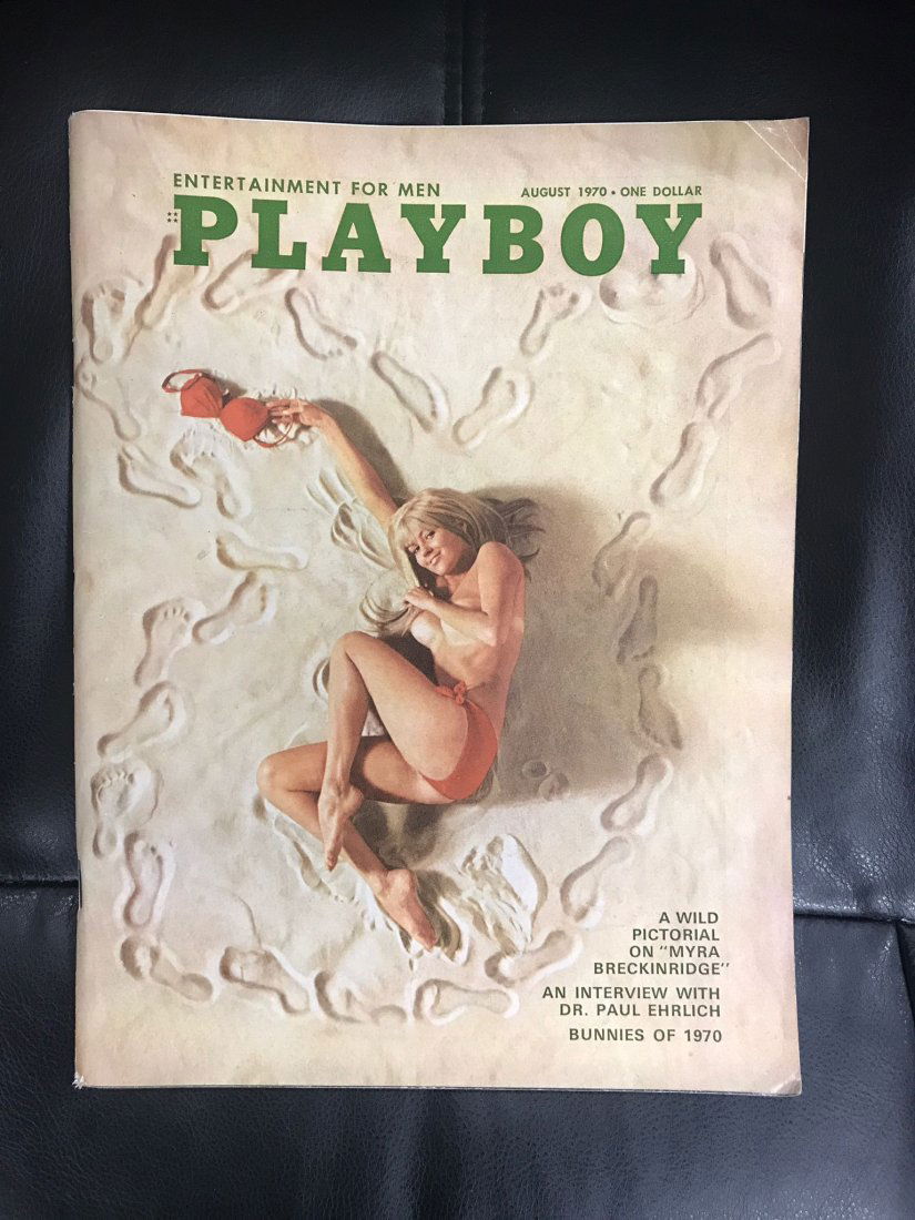 August 1970 Playboy Magazine (1 of 1)
