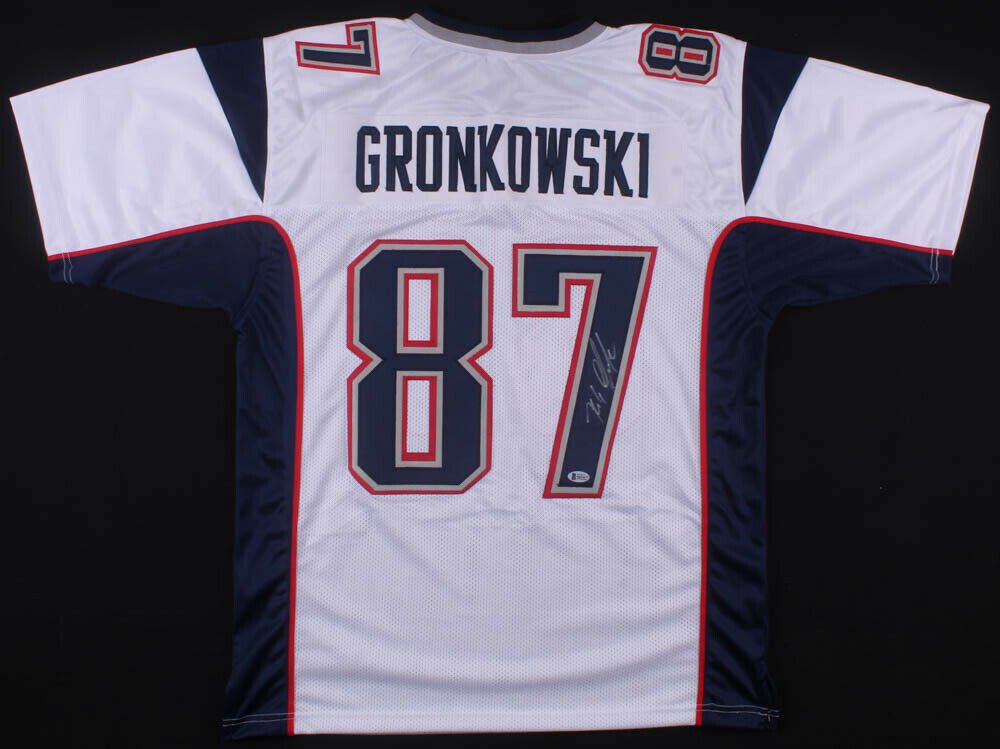 Rob Gronkowski Signed Jersey (Beckett COA) (1 of 1)
