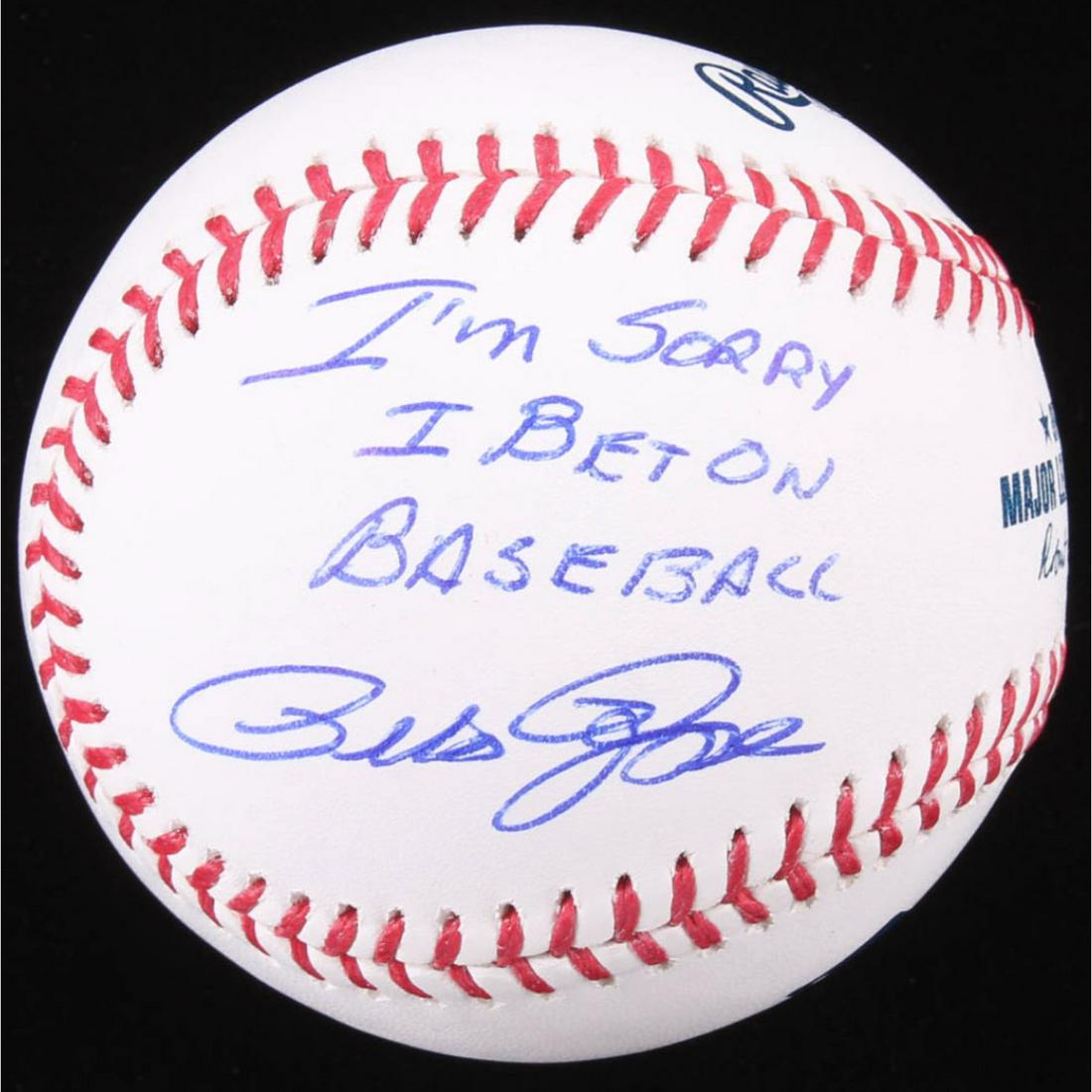 Pete Rose Signed OML Baseball Inscribed "I'm Sorry I (1 of 1)