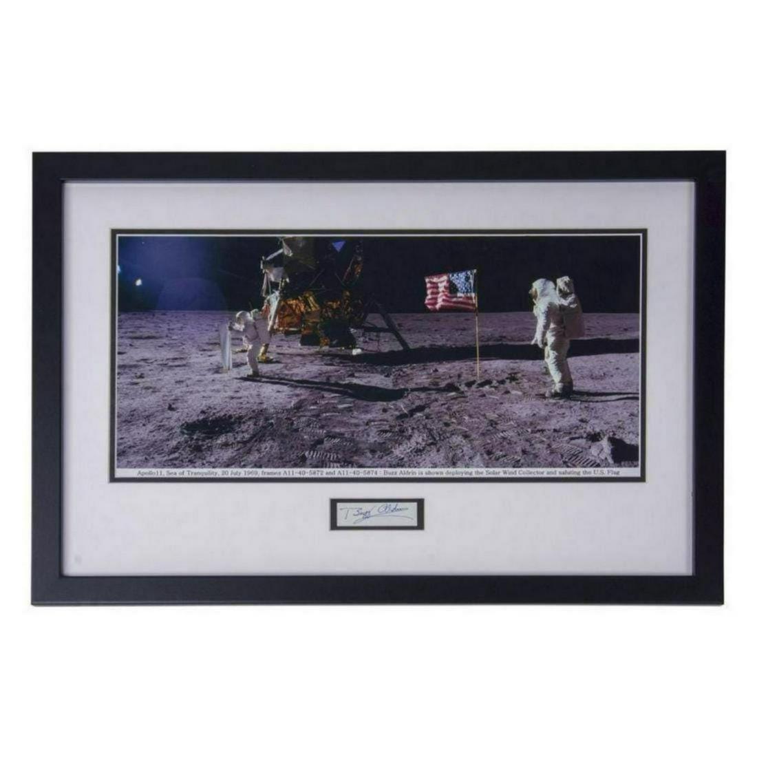 Buzz Aldrin Signed Apollo 11, Sea Of Tranquility Framed (1 of 1)