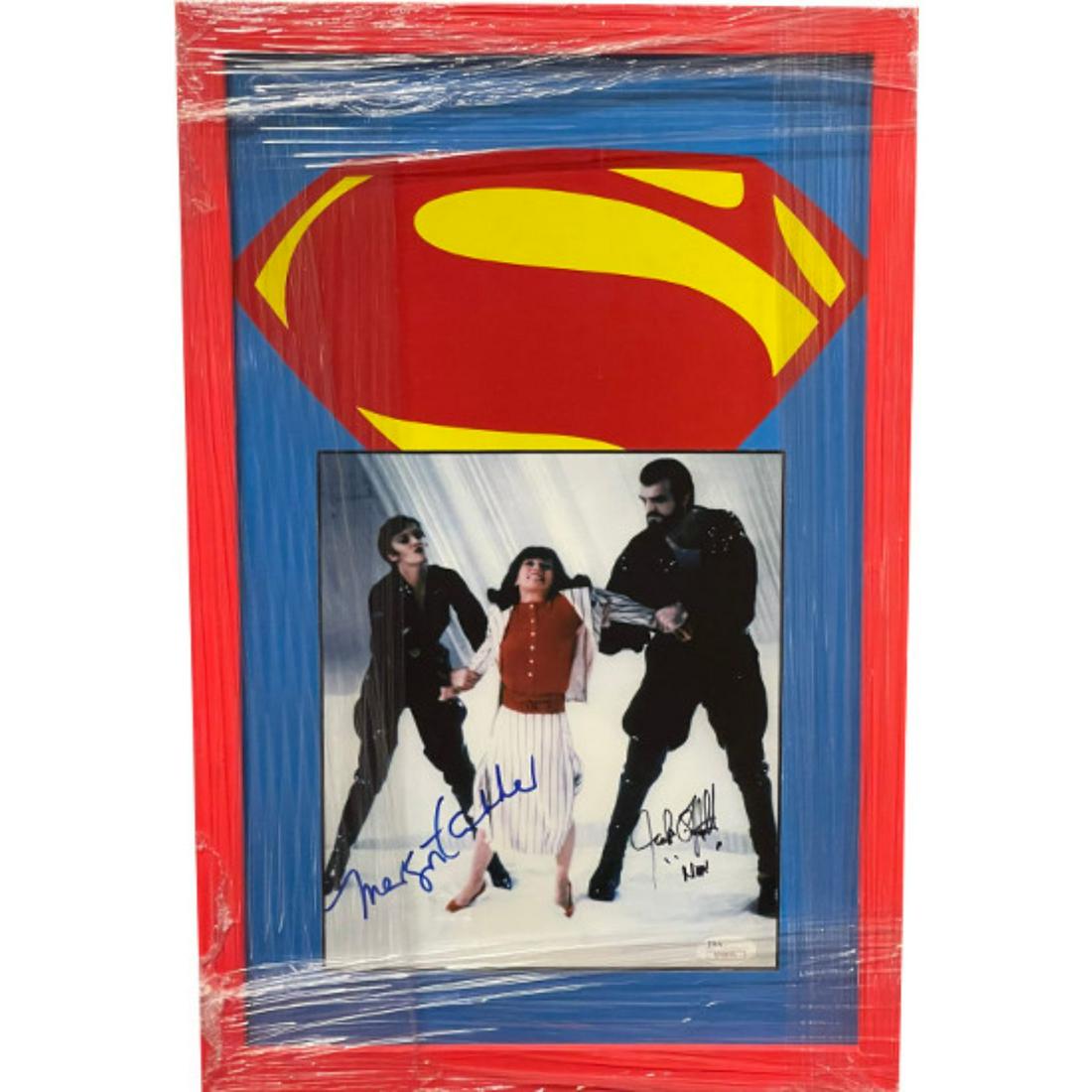 Margot Kidder & Jack Oâ€™Halloran dual signed Superman (1 of 1)