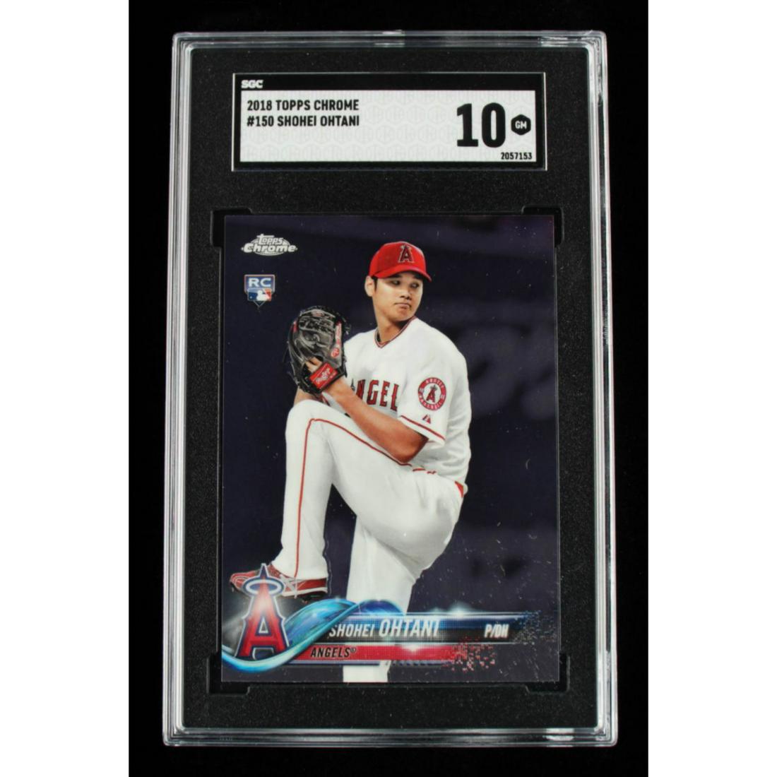 Shohei Ohtani 2018 Topps Chrome #150 RC (SGC 10) (1 of 1)