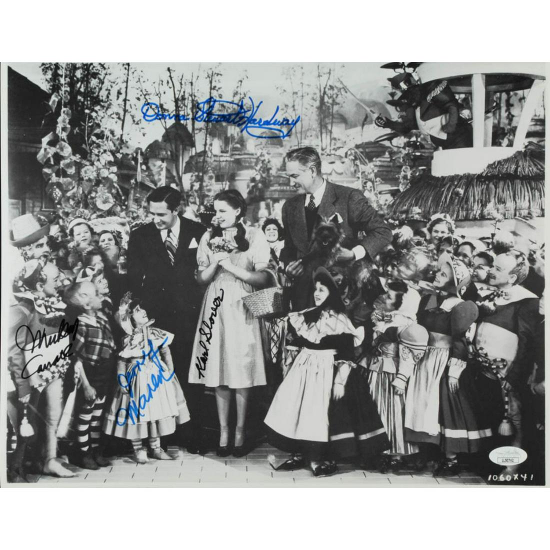 "The Wizard of Oz" 11.5x14.5 Photo Cast-Signed by (4) (1 of 1)