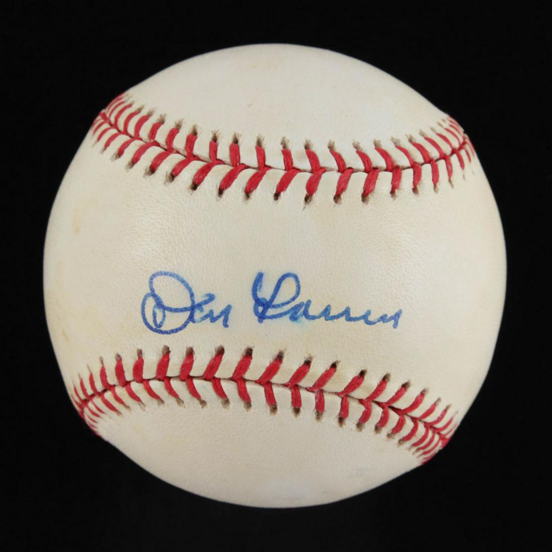 Don Larsen Signed OAL Baseball (JSA COA) (1 of 2)