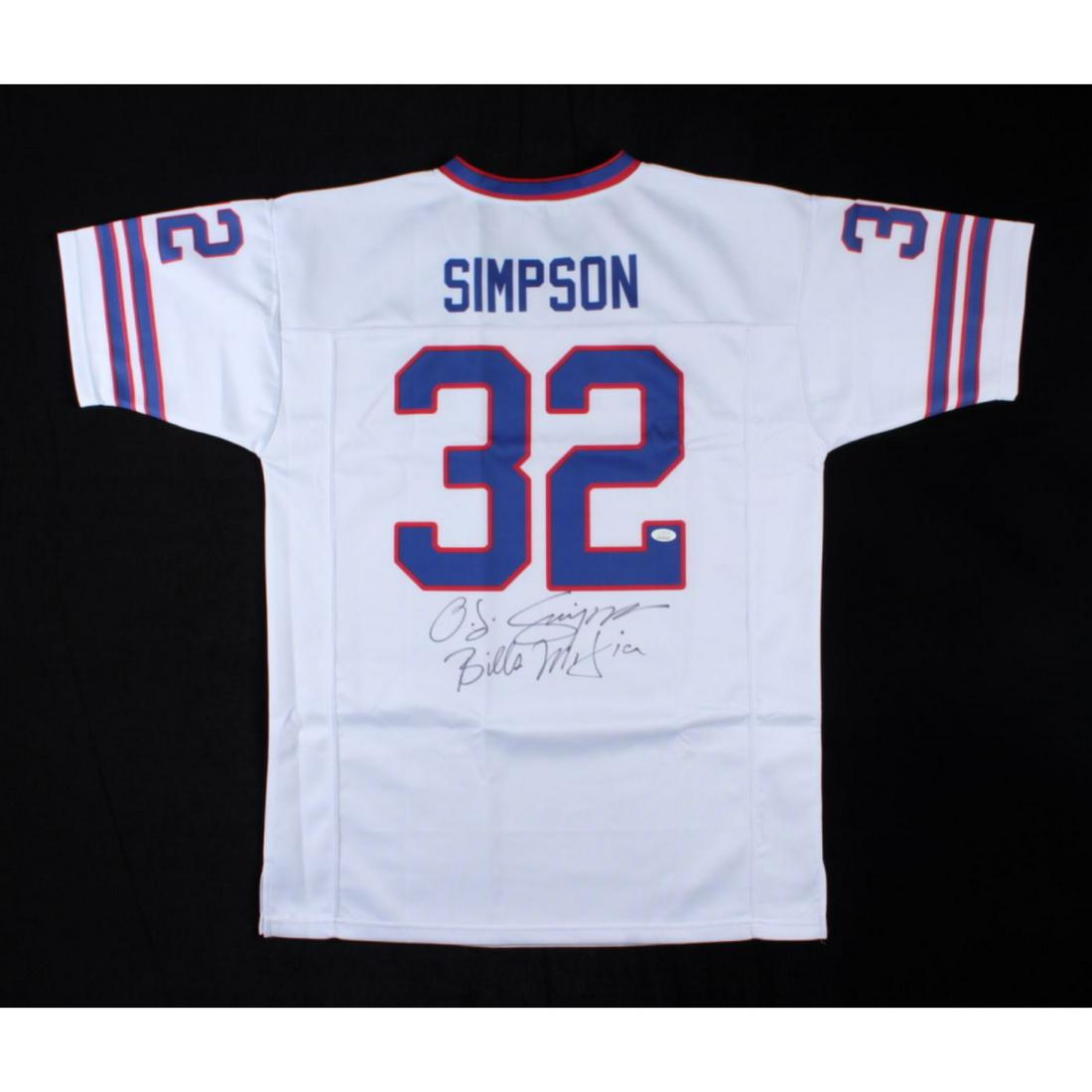 O.J. Simpson Signed Jersey Inscribed "Bills Mafia" (JSA (1 of 1)
