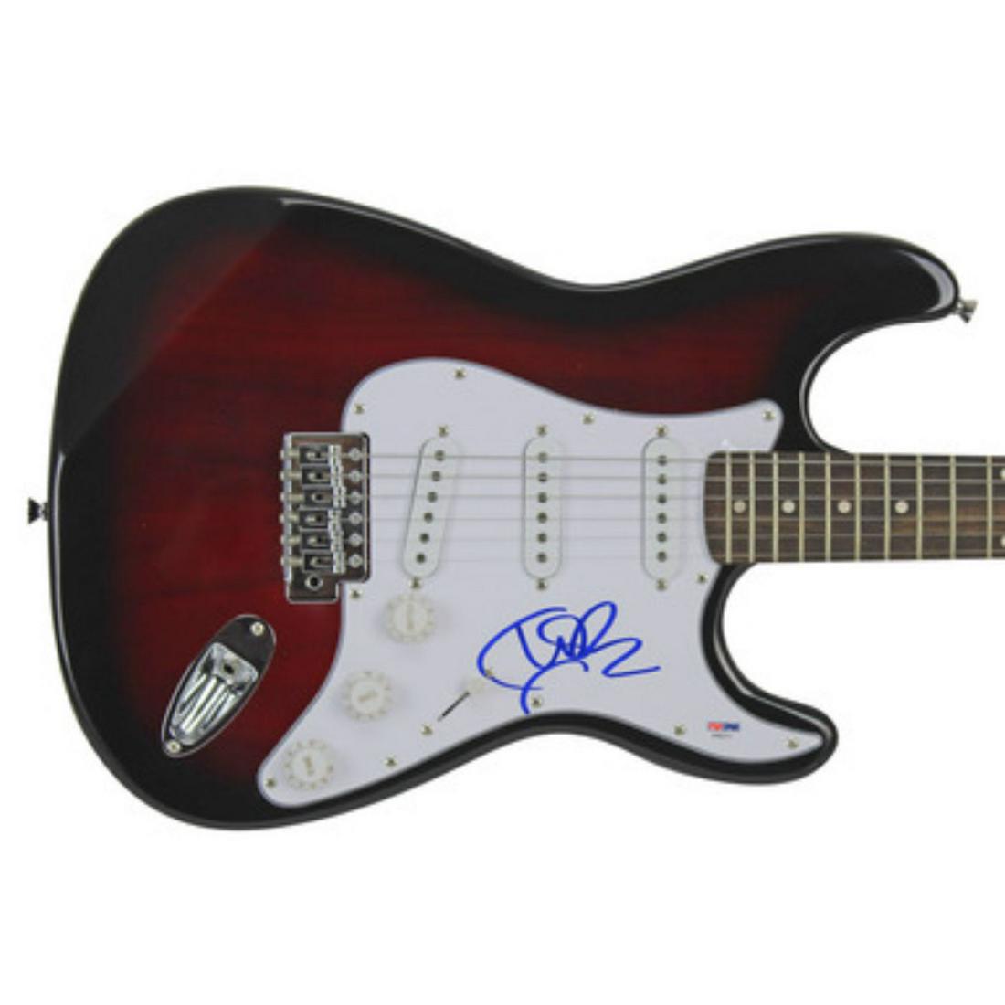 Vanilla Ice Authentic Signed Red Starburst Electric (1 of 1)